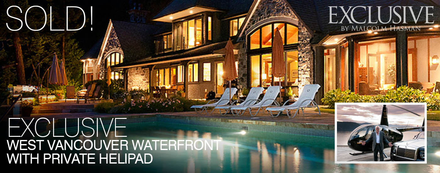 Malcolm Hasman Vancouver's Top Selling Luxury Real Estate Agent